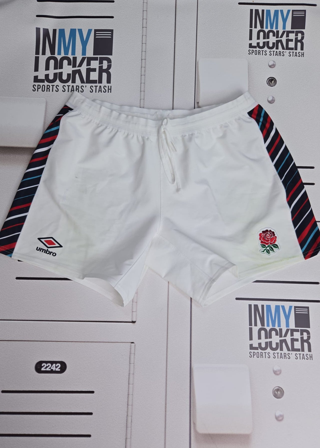 England Rugby - 2024/25 Season Pro Shorts [White]