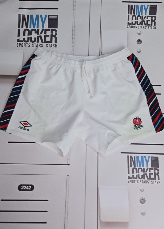 England Rugby - 2024/25 Season Pro Shorts [White]