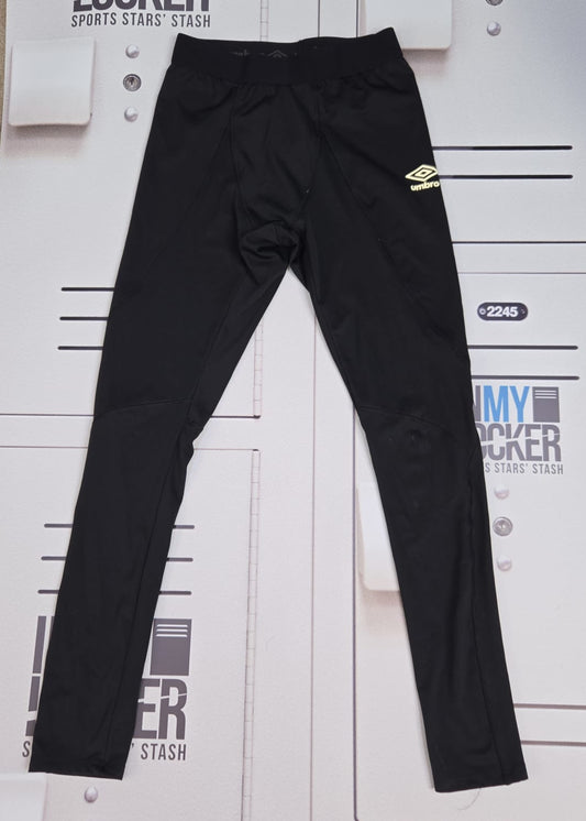 England Rugby Base Layer Bottoms [Black]