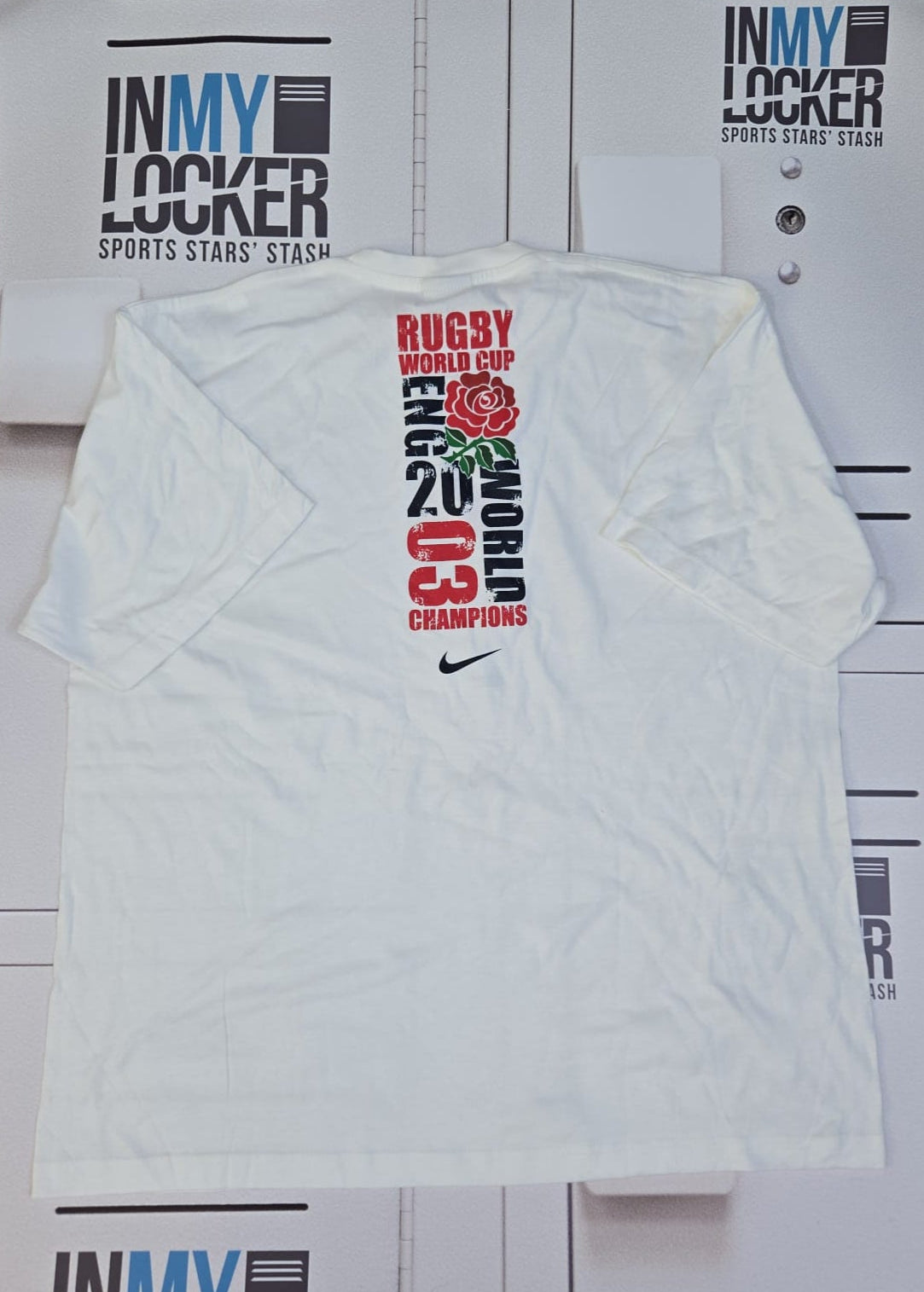 England Rugby RWC 2003 Champions T-Shirt [White]