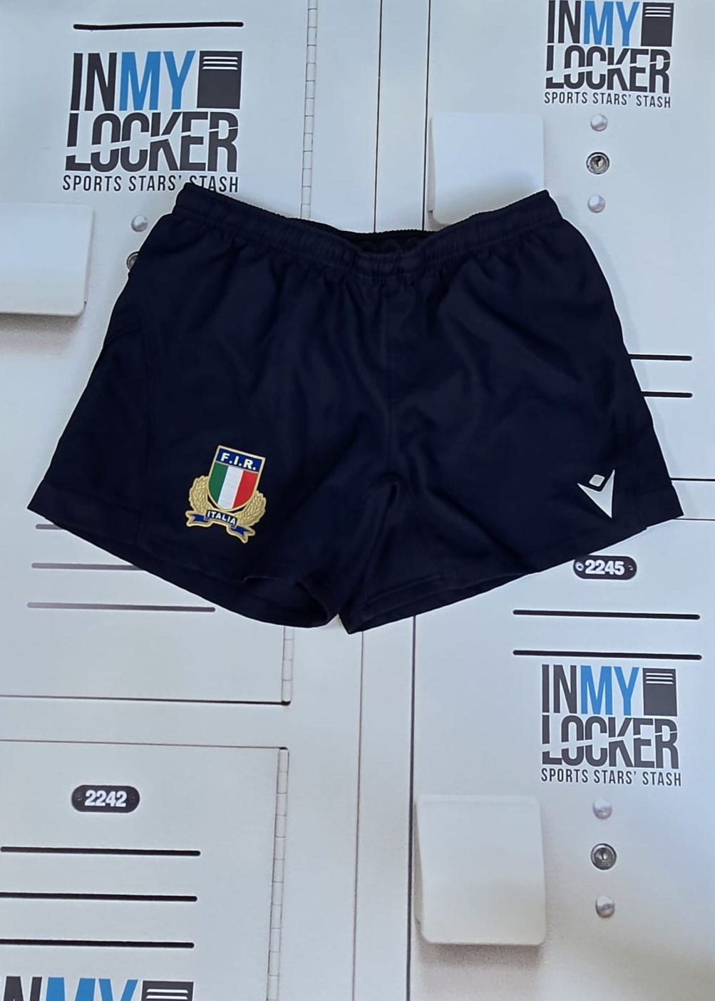 Italy Rugby - Playing Shorts [Navy]