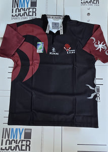 Georgia Rugby - RWC 2003 Playing Shirt [Black and Red]