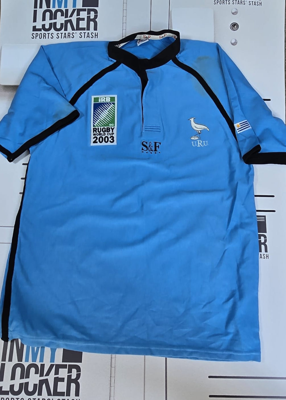 Uruguay Rugby - RWC 2003 Playing Shirt [Blue]