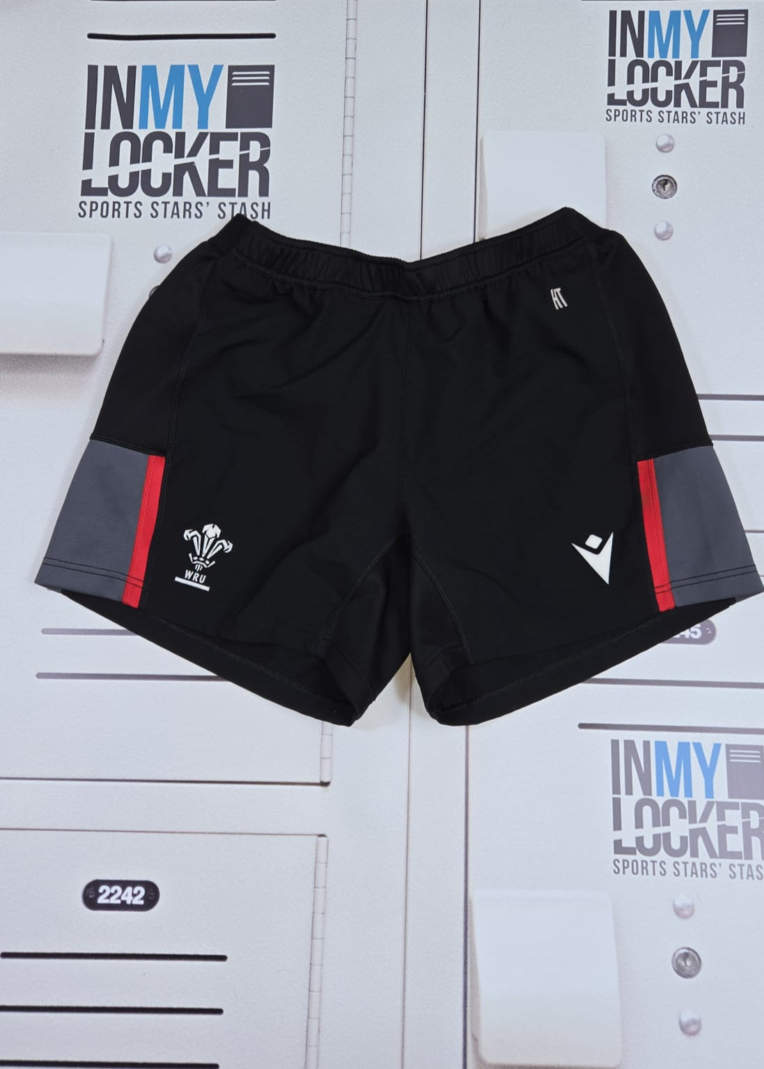 Henry Thomas - Wales Rugby Training Shorts [Black]