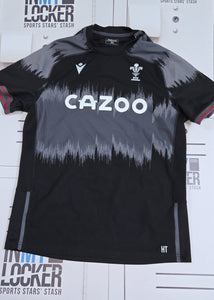 Henry Thomas - Wales Rugby Training Shirt [Black and Grey]