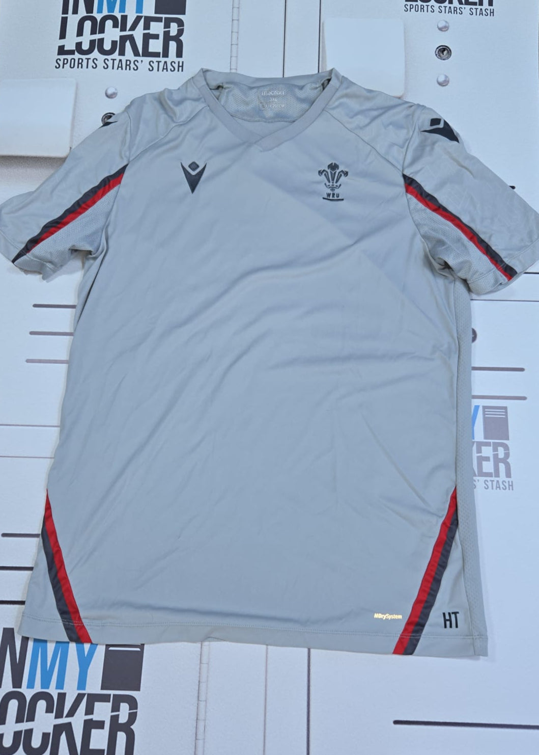 Henry Thomas - Wales Rugby Gym T-Shirt [Grey]