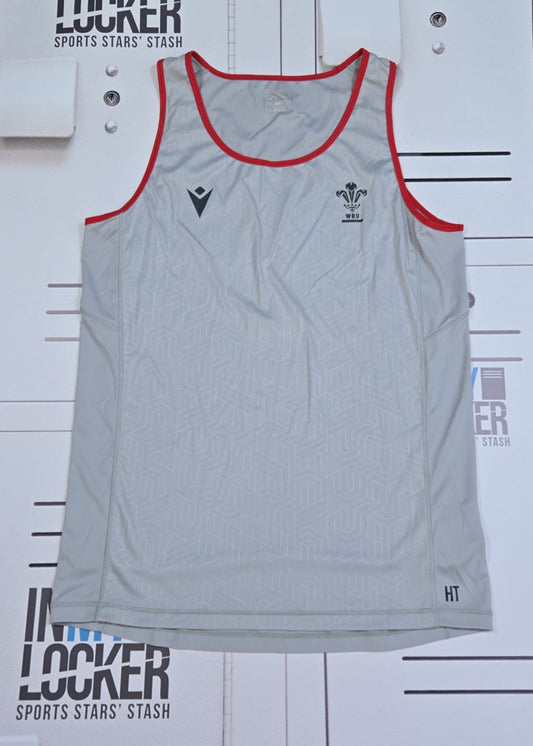 Henry Thomas - Wales Rugby Gym Vest [Grey]