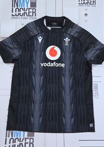 Henry Thomas - Wales Rugby Training Shirt [Black and Grey]
