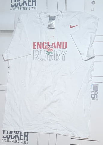England Rugby Leisure T-Shirt [White]