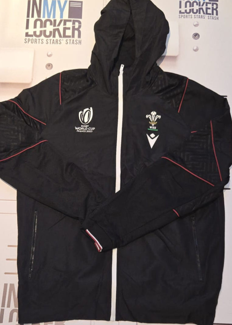 Henry Thomas - RWC2023 Wales Rugby Full Zip Hooded Top [Black]