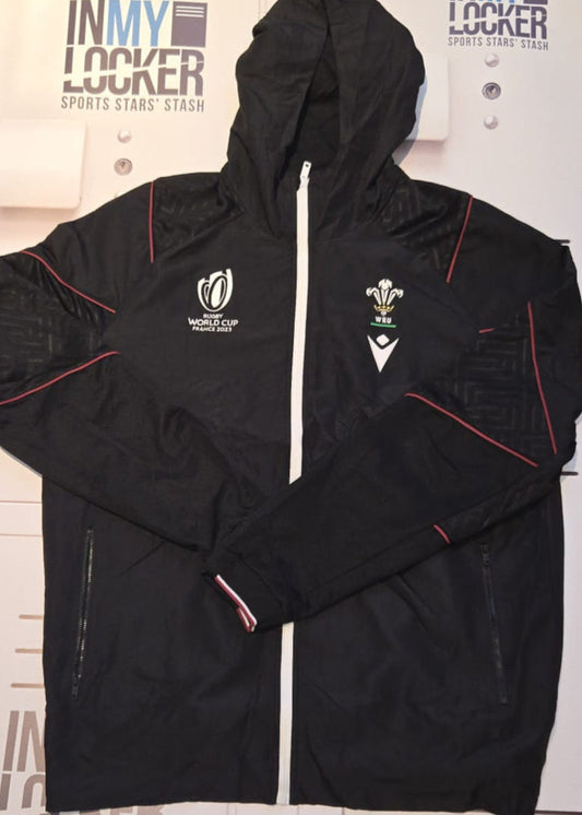 Henry Thomas - RWC2023 Wales Rugby Full Zip Hooded Top [Black]