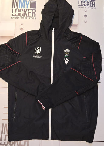 Henry Thomas - RWC2023 Wales Rugby Full Zip Hooded Top [Black]