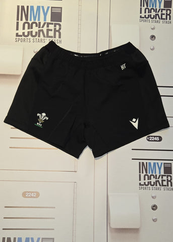 Henry Thomas - Wales Rugby Playing Shorts [Black]