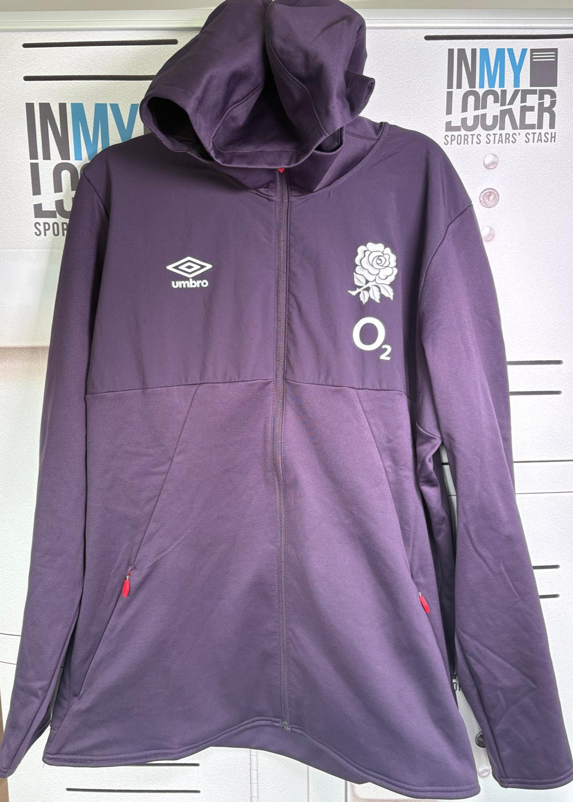 Chandler Cunningham - South - England Rugby Zipped Jacket [Purple]