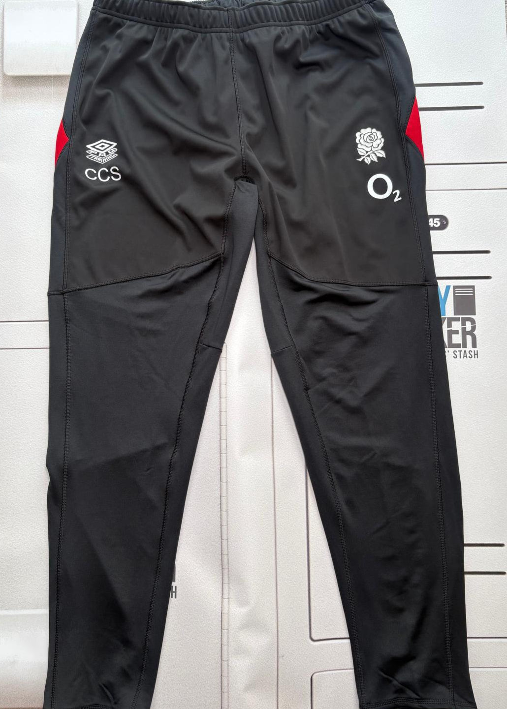 Chandler Cunningham-South - England Rugby Tapered Trousers [Black]