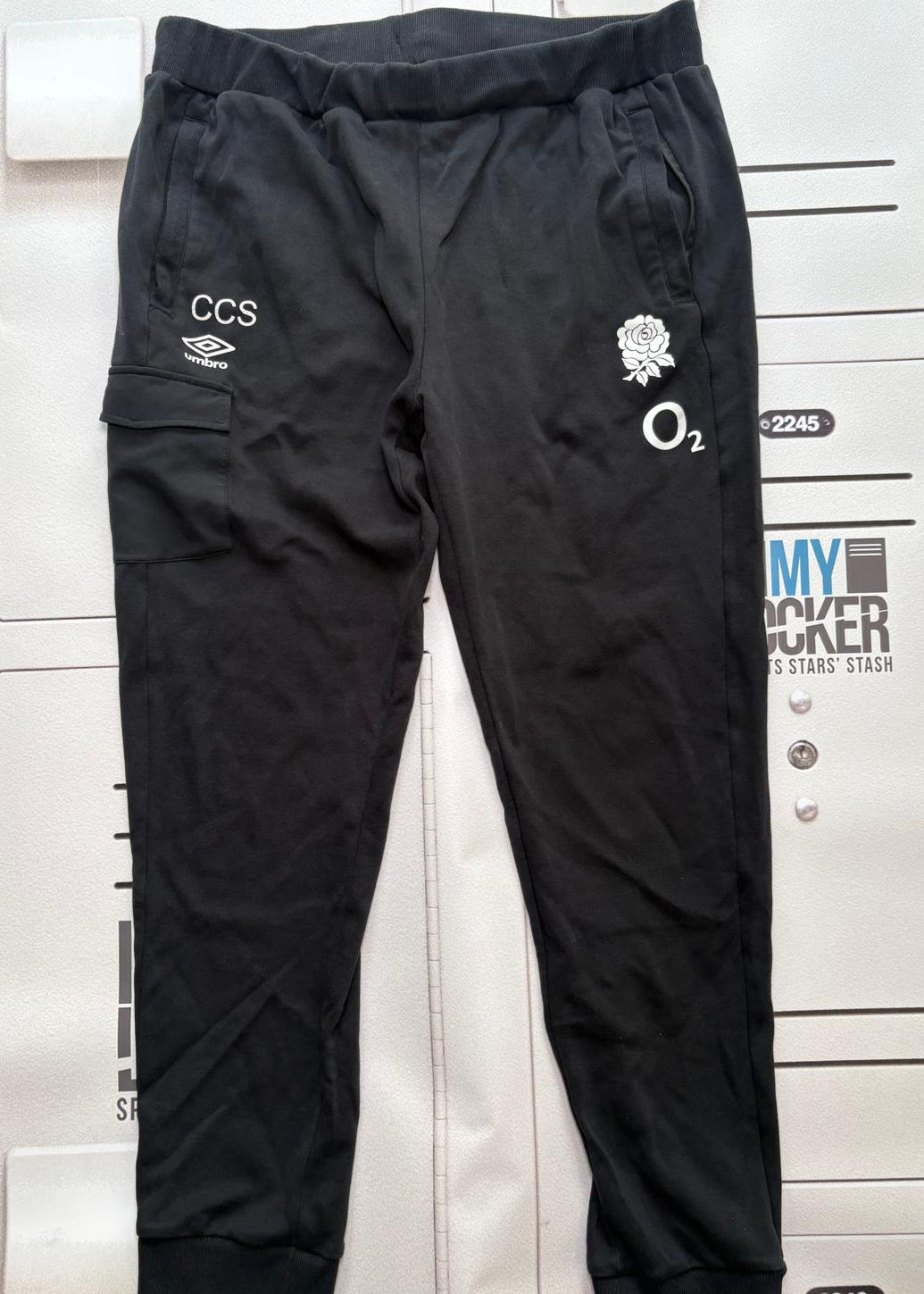 Chandler Cunningham-South - England Rugby Jogging Bottoms [Black]