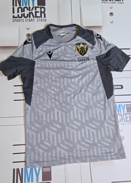 Tom Seabrook - Northampton Saints 24/25 Season Gym T-Shirt [Grey]