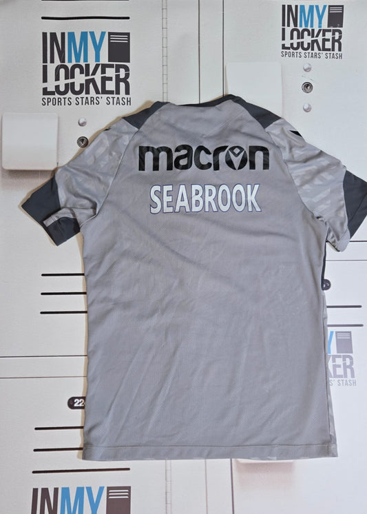Tom Seabrook - Northampton Saints 24/25 Season Gym T-Shirt [Grey]