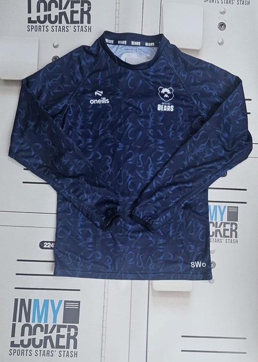 Sam Wolstenholme - Bristol Bears Long Sleeve Training Top [Navy]