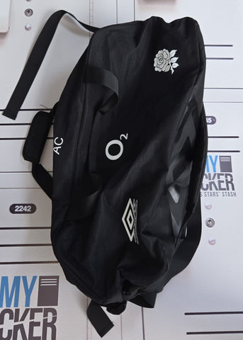 Alex Coles - England Rugby Initialled Large Gym Bag [Black]