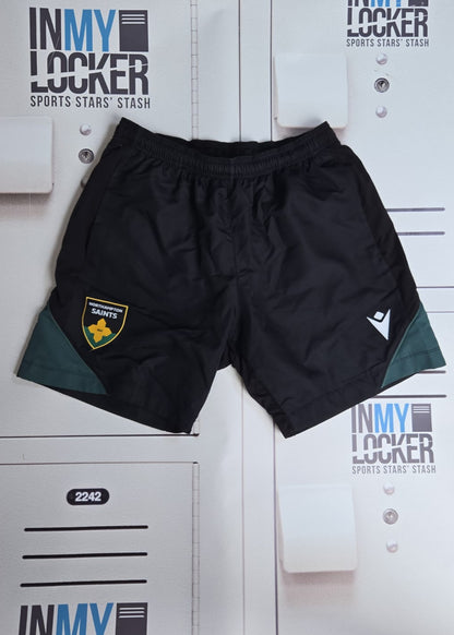 Tom James - Northampton Saints Gym Shorts [Black]