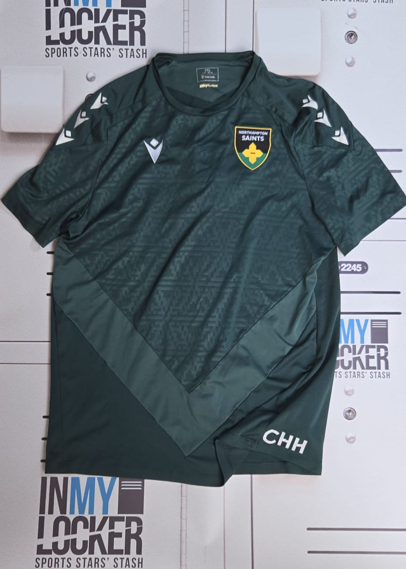 Callum Hunter - Hill - Northampton Saints Gym T-Shirt [Green]