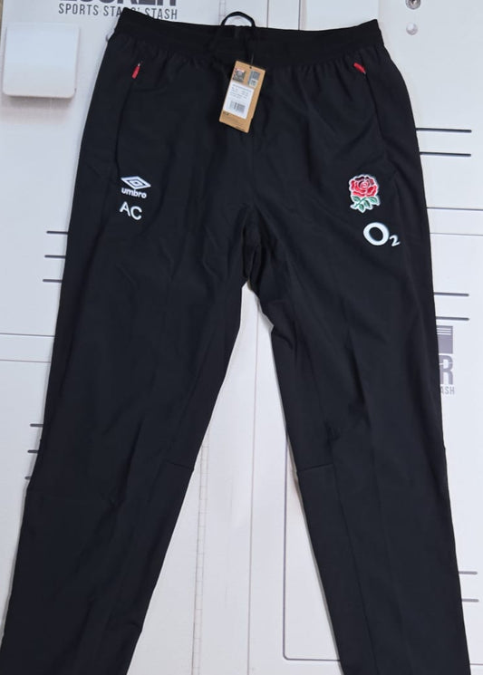 Alex Coles - Initialled England Rugby Presentation Trousers [Black]