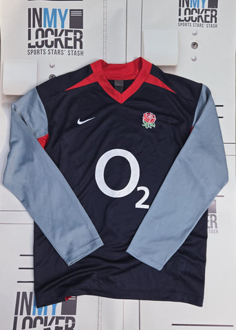 England Rugby - England Rugby Sweatshirt [Blue, Grey and Red]