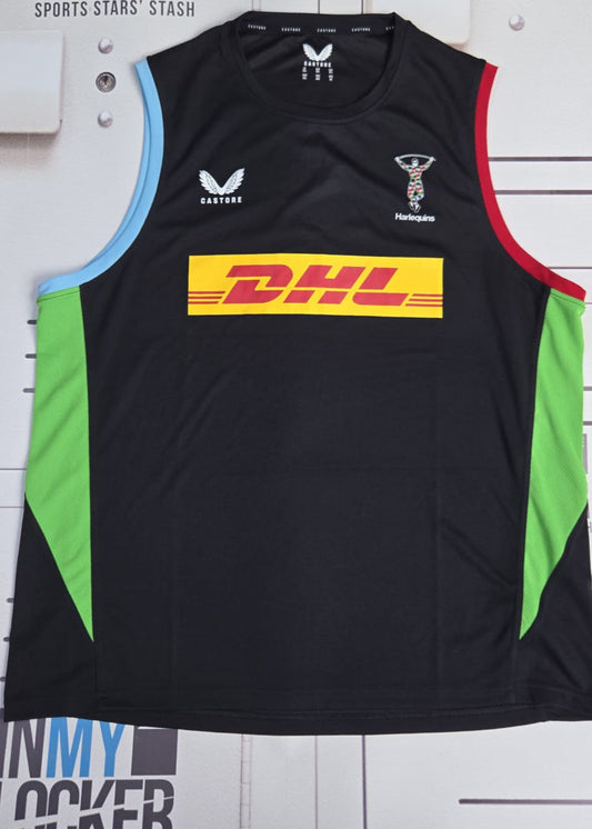 Jordan Els - Harlequins Castore Gym Vest [Black]