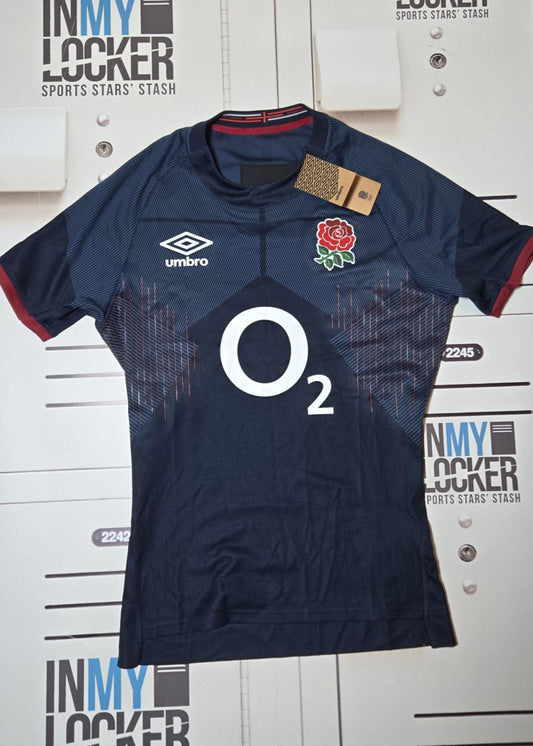 England Rugby - 2023 Pro Match Shirt Alternative [Navy & Red Rose]