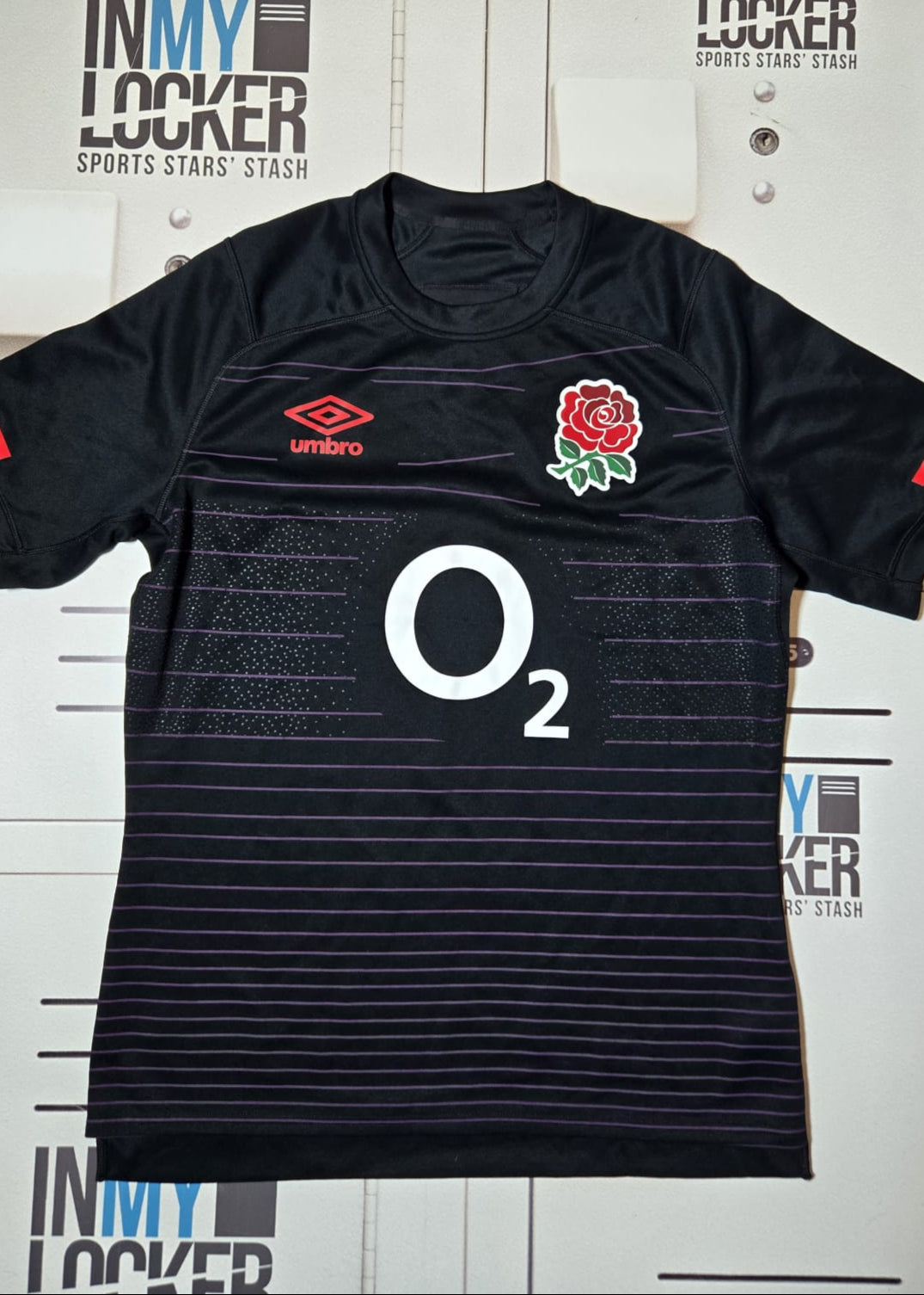 England Rugby - Alternative Training Shirt [Black & Purple]