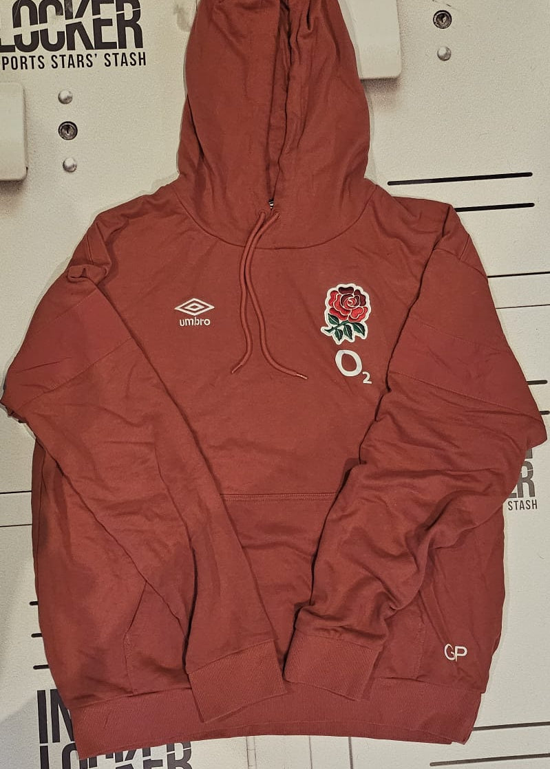 Guy Porter - England Rugby Hoodie [Coral]