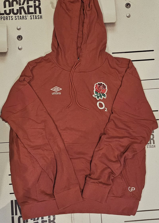 Guy Porter - England Rugby Hoodie [Coral]