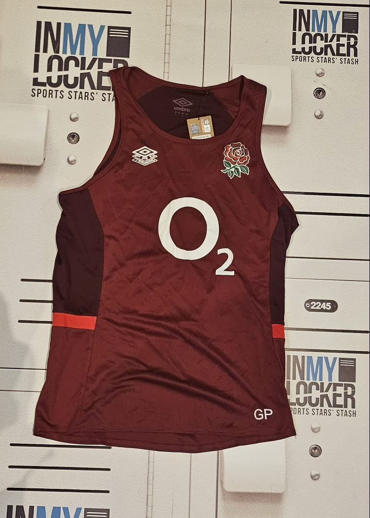 Guy Porter - England Gym Vest [Red]