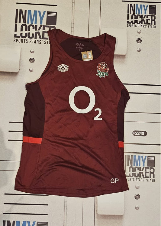 Guy Porter - England Gym Vest [Red]