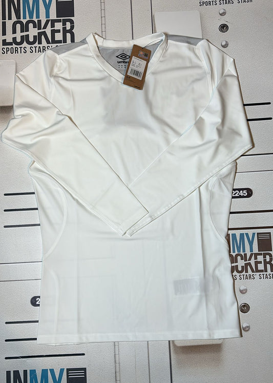 England Rugby Base Layer Tops [White]