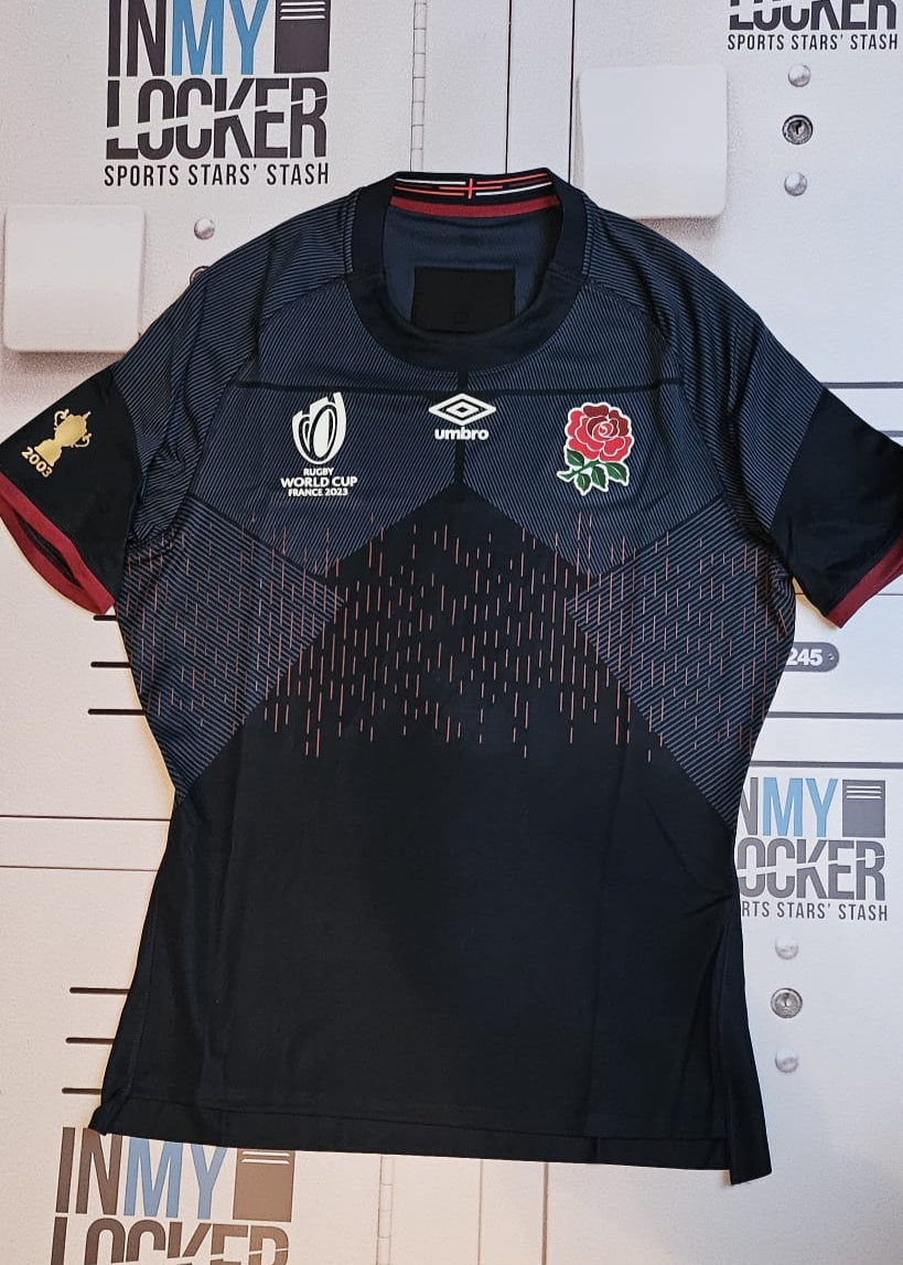 England Rugby - RWC 2023 Pro Match Shirt Alternative [Navy & Red Rose]