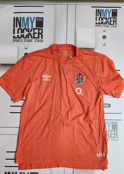 Max Malins - England Rugby Travel T-Shirt [Coral]