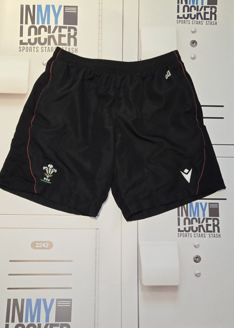 Henry Thomas - Wales Rugby Gym Shorts [Black]