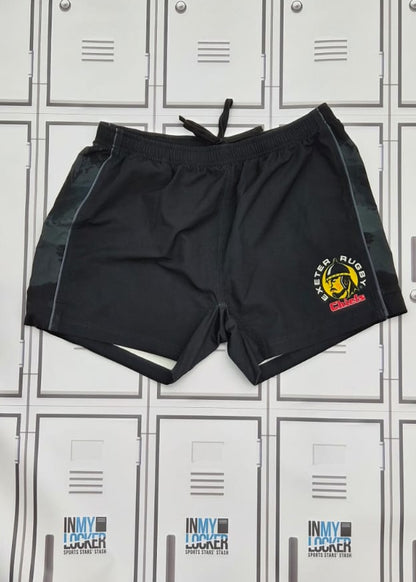 Martin Maloney - Exeter Chiefs Samurai Training Shorts [Black and Grey]