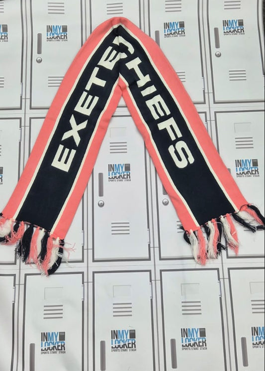 Martin Maloney - Exeter Chiefs Supporters Scarf [Black and White]