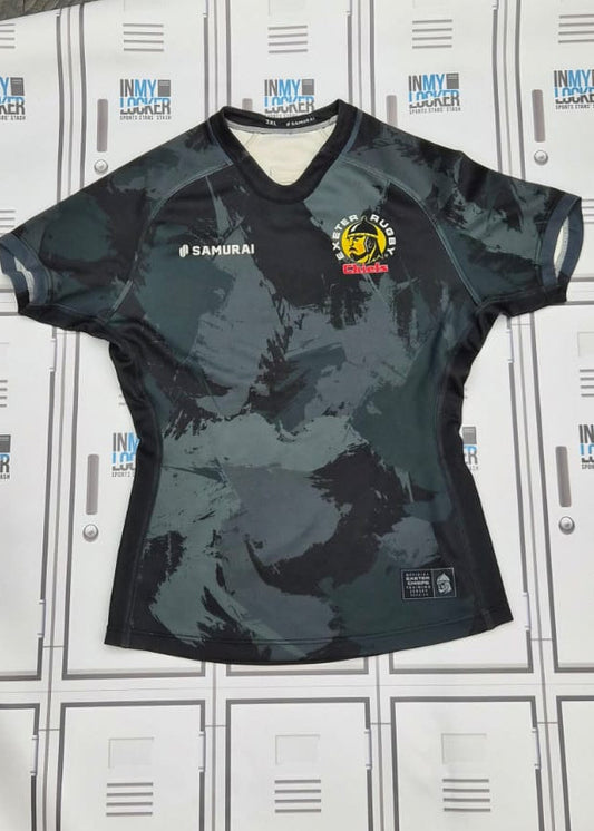 Martin Maloney - Exeter Chiefs Samurai Training Top [Black and Grey]