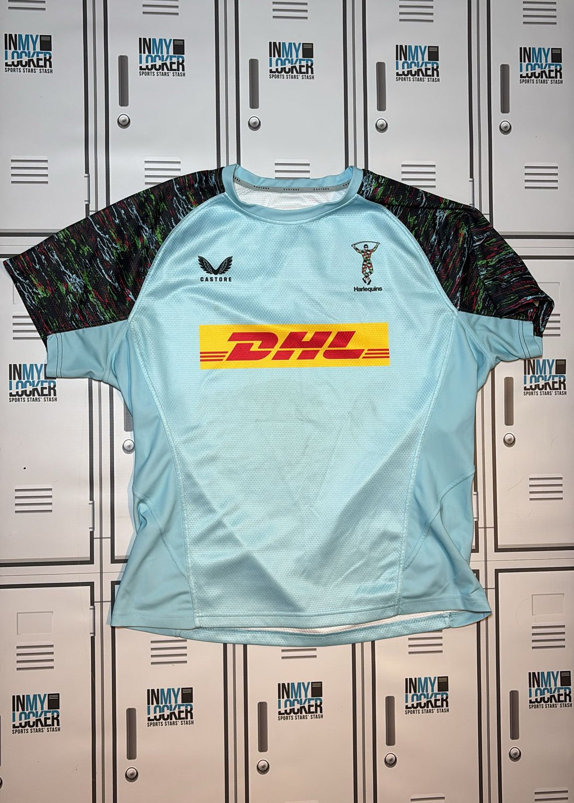 Will Hobson - Harlequins Castore Training Shirt [Light Blue]