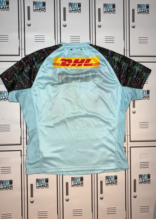 Will Hobson - Harlequins Castore Training Shirt [Light Blue]