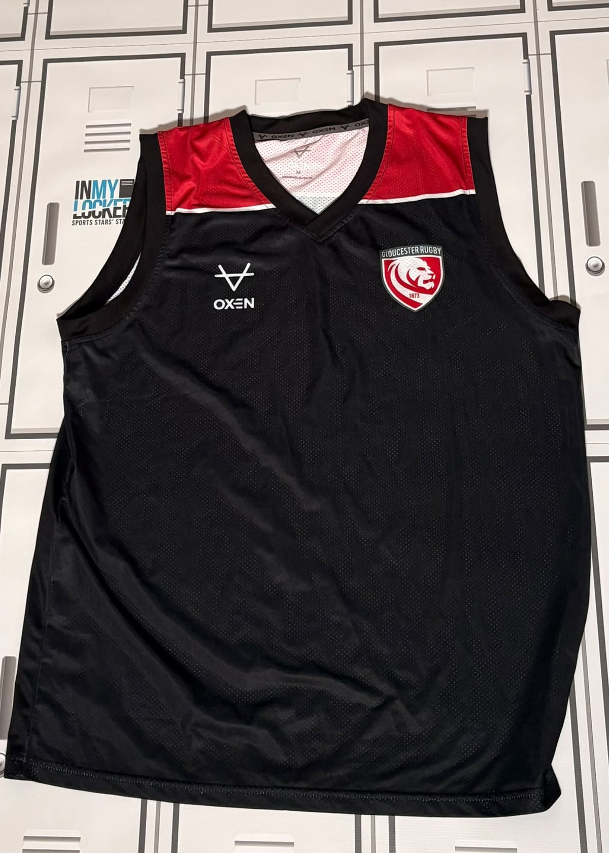 Will Joseph - Gloucester Rugby Oxen Gym Vest [Black]