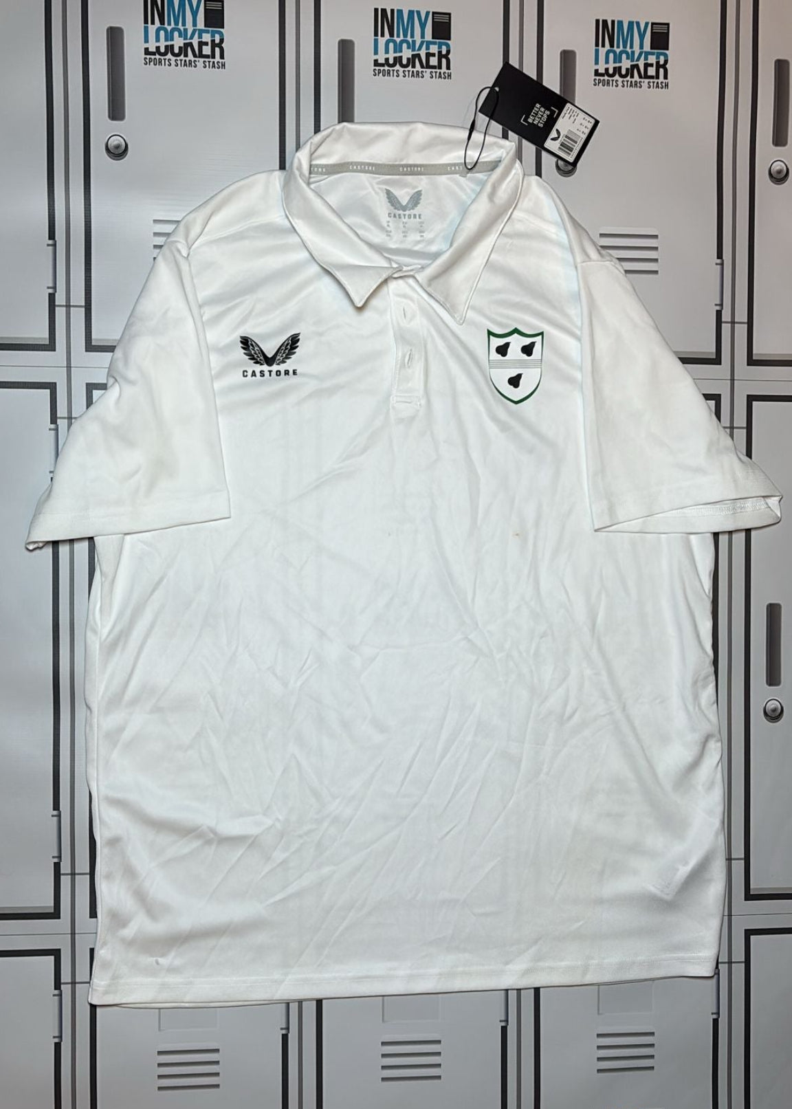 Worcestershire County Cricket Club Leisure Polo Shirt [White]