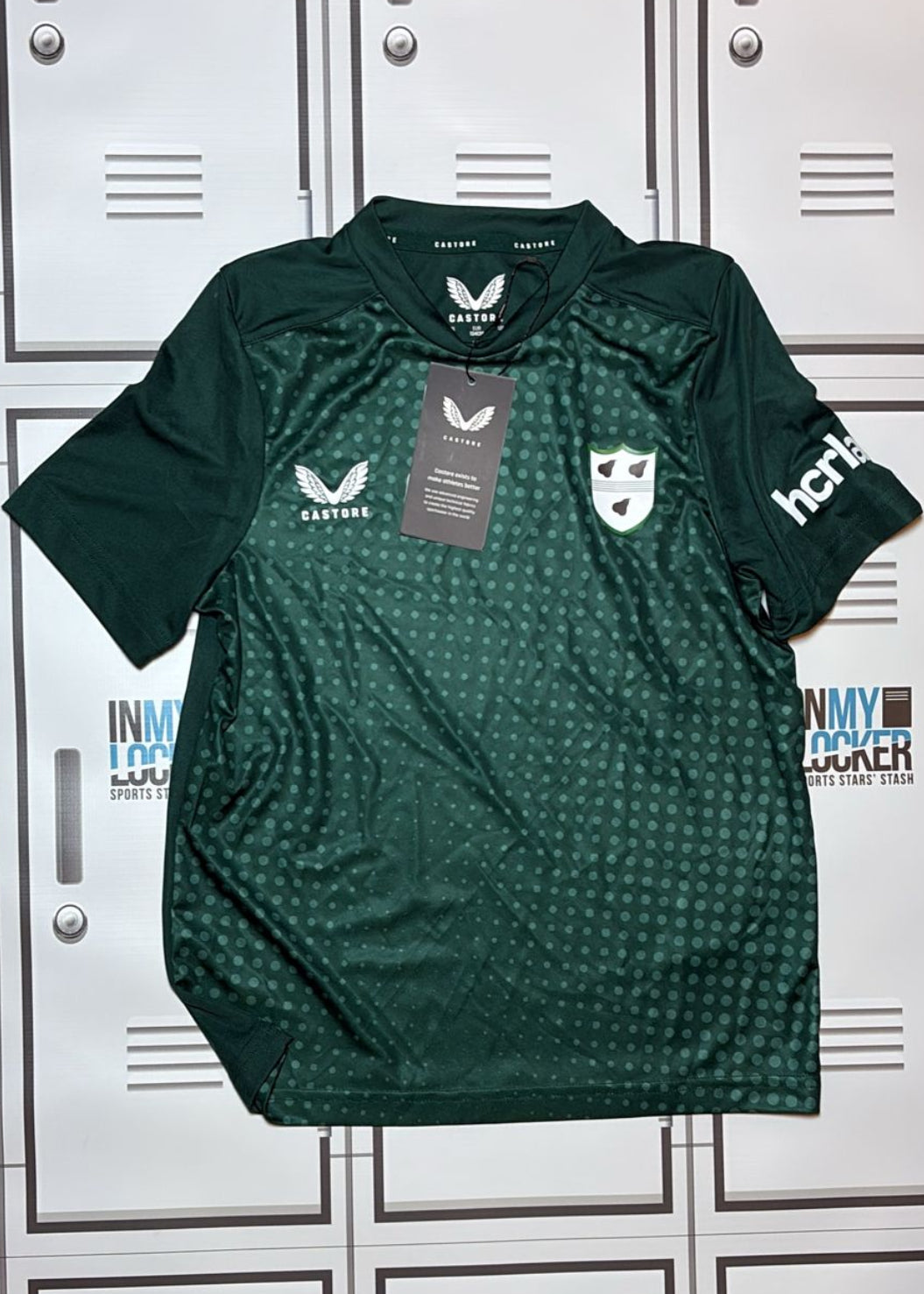 Worcestershire County Cricket Club Short Sleeve Training Shirt [Green]