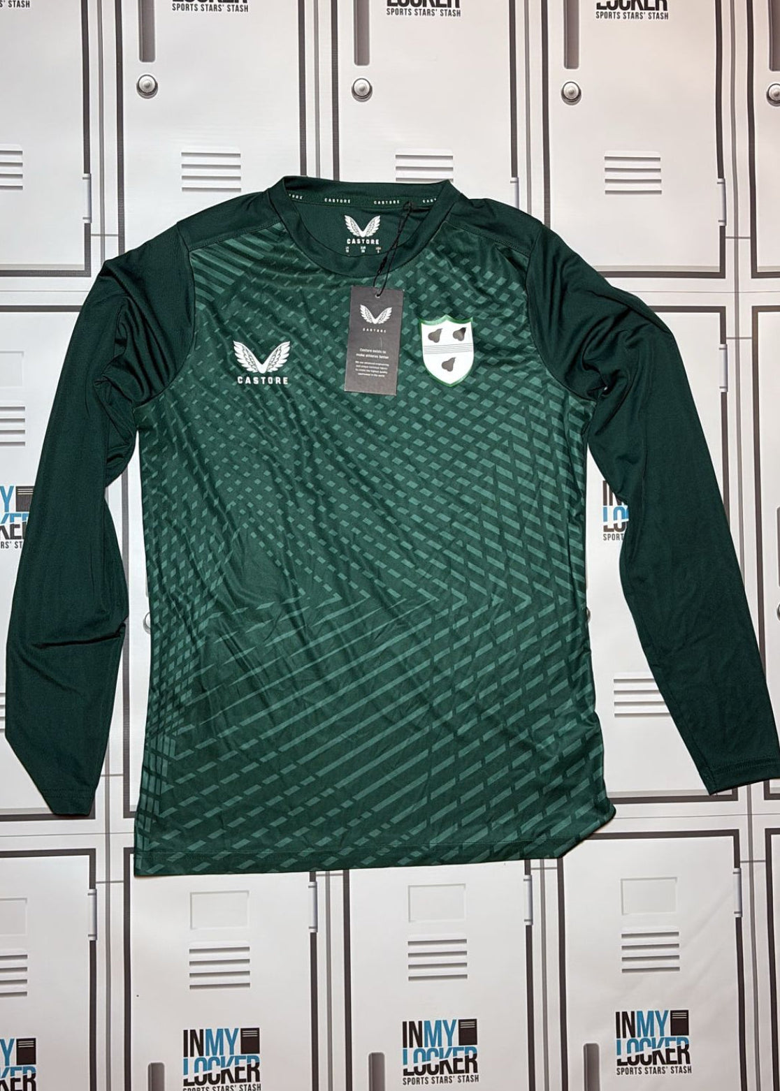 Worcestershire County Cricket Club Women’s Long Sleeve Training Shirt [Green]