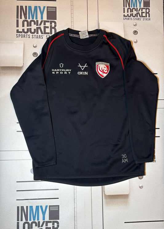 Alex Matthews - Initialled Gloucester Rugby Training Top [Black]