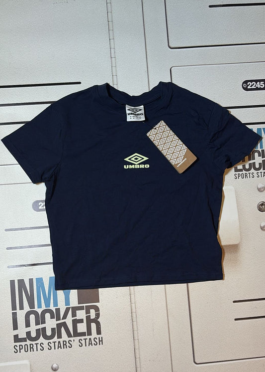 England Rugby Womens Crop T-Shirt [Navy]